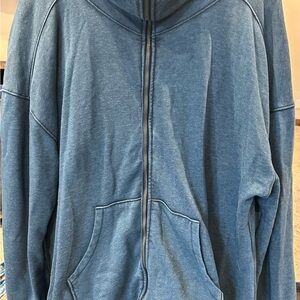 Livi Active Blue Zip-Up Jacket